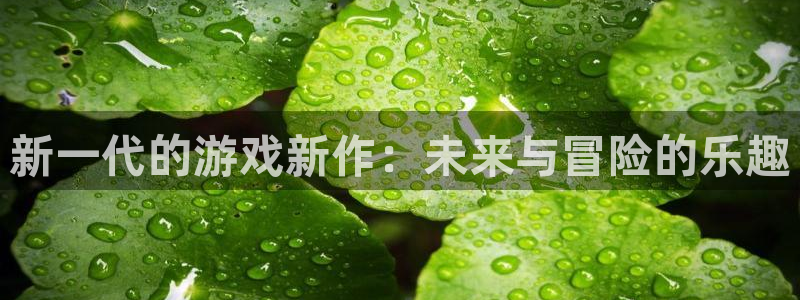 db电竞子怎么样：新一代的游戏新作：未来与冒险的乐趣