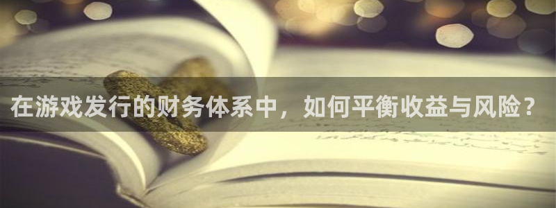 db电竞官网代理注册：在游戏发行的财务体系中，如何平衡收益与风险？